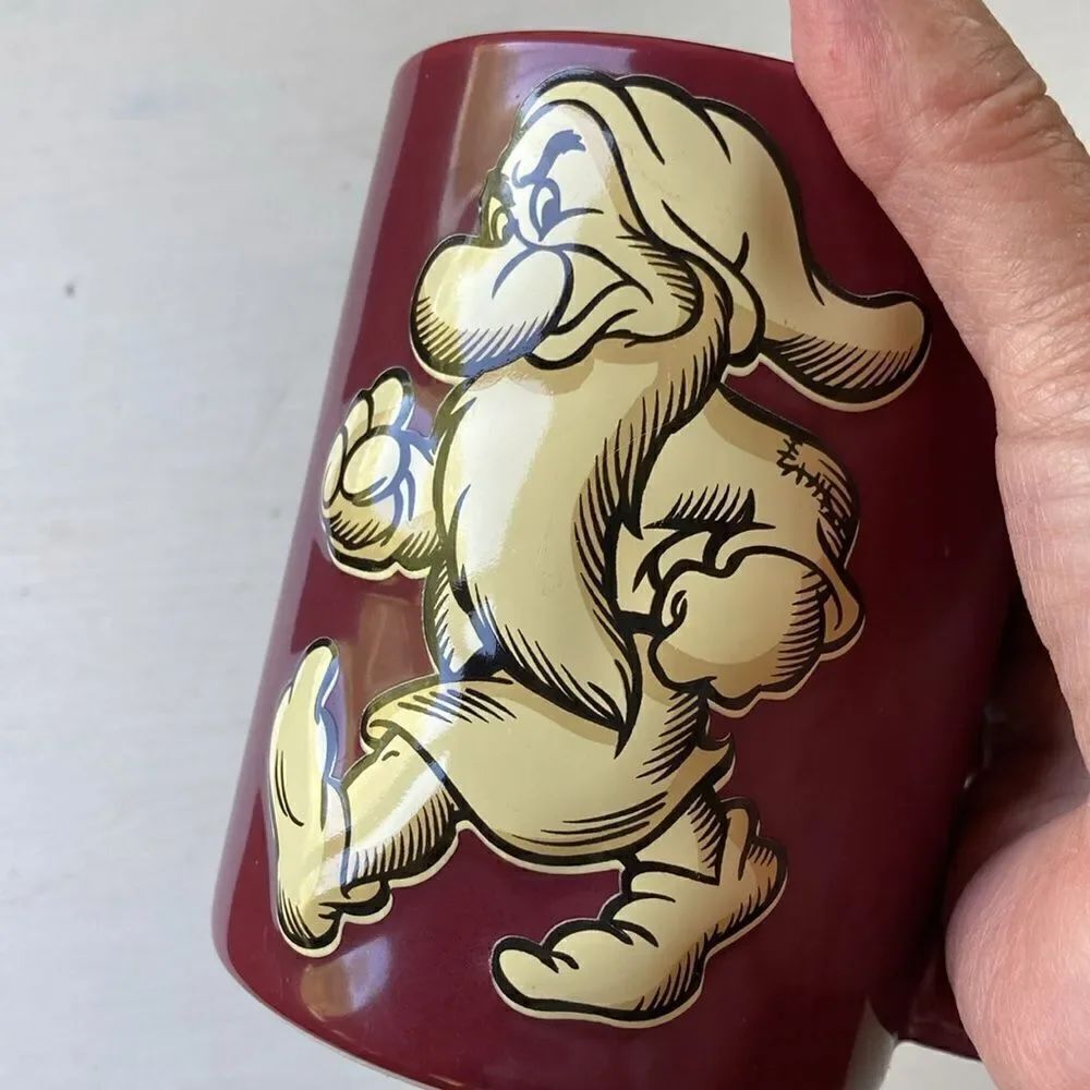 Disneyland Resort Authentic Original Disney Parks Grumpy Coffee Mug
